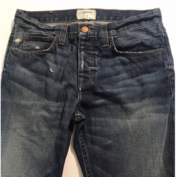 *CURRENT/ELLIOTT* Relaxed Distressed Jeans - Picture 5 of 11